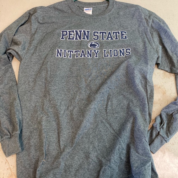 Other - Penn State Nittany Lions Gray Long Sleeve Tee - Collegiate Crew